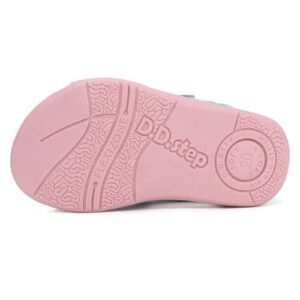 Sandale copii fete din piele DD Step, Albastru – G075-61329A
