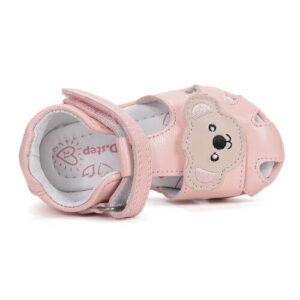 Sandale copii fete din piele DD Step, Roz – G075-61516D