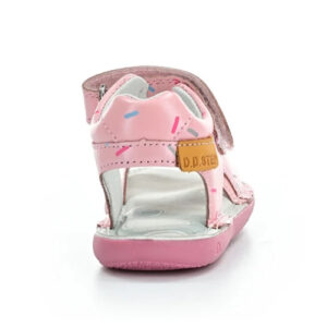 Sandale copii fete din piele DD Step, Roz – G080-41185C