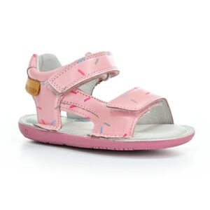 Sandale copii fete din piele DD Step, Roz – G080-41185C