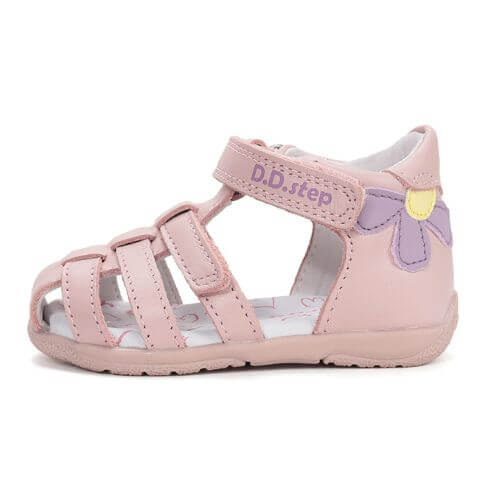 Sandale copii fete din piele DD Step, Roz – G111-61400A Sandale copii fete din piele DD Step, Roz – G111-61400A