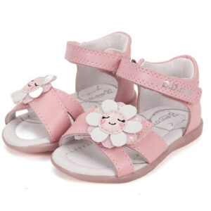 Sandale copii fete din piele DD Step, Roz – G075-51813A