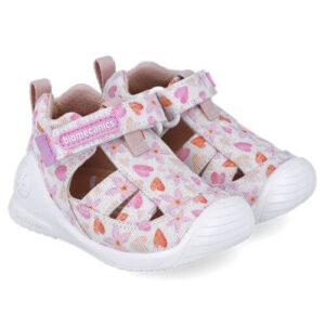 Sandale copii fete din textil Biomecanics, Roz – 252185-B050
