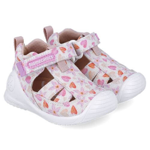 Sandale copii fete din textil Biomecanics, Roz – 252185-B050 Sandale copii fete din textil Biomecanics, Roz – 252185-B050