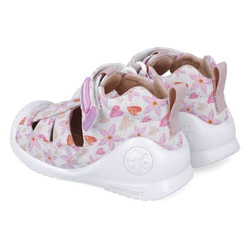 Sandale copii fete din textil Biomecanics, Roz – 252185-B050
