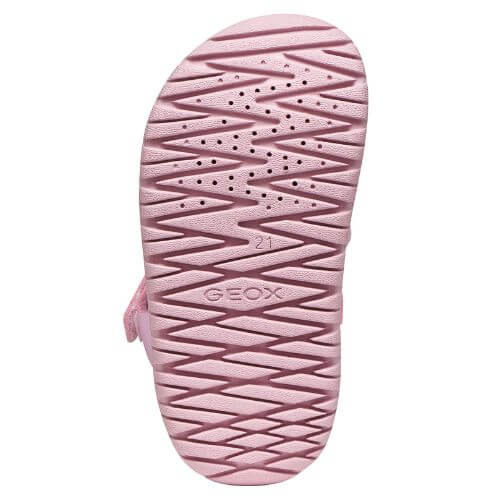 Sandale copii fete din material sintetic Geox, Roz/Liliac – B556BA_000BC_C8842