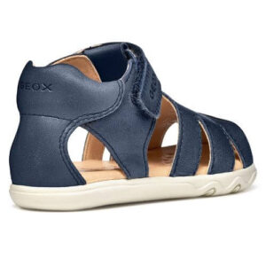 Sandale copii Barefoot baieti din piele naturala Geox, Albastru – B656PC_000CL_C4002