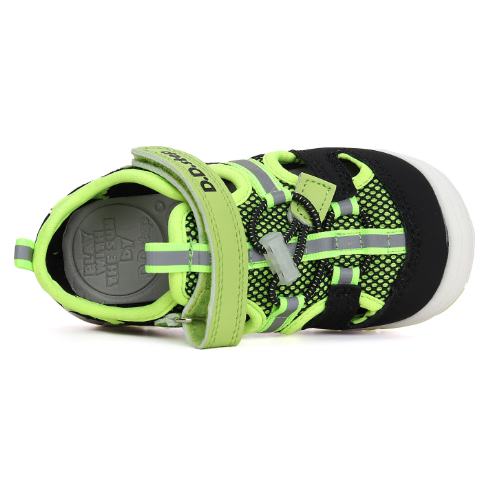 Sandale copii baieti din canvas DD Step, Verde – G065-41453B