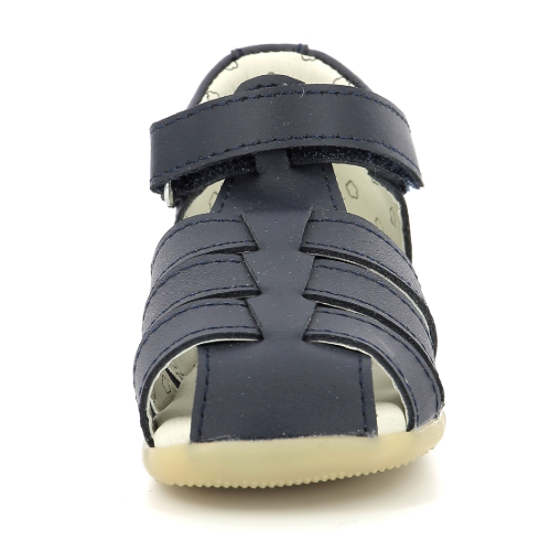 Sandale copii baieti din piele Kickers, Albastru – 962450-10-102