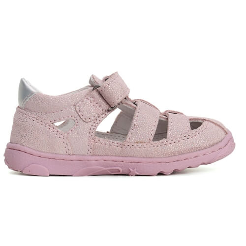 Sandale copii fete din piele DD Step, Roz – G077-41565B
