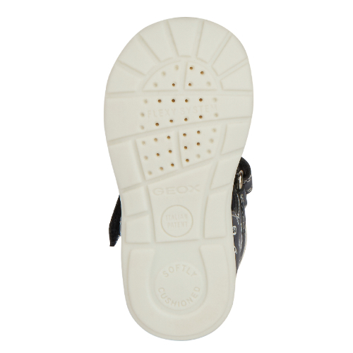 Sandale copii baieti din piele Geox, Negru – B451PC_000BC_C0735