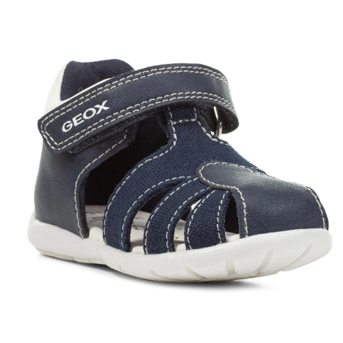 Sandale copii baieti din piele Geox, Albastru – B451PC_05410_C4211