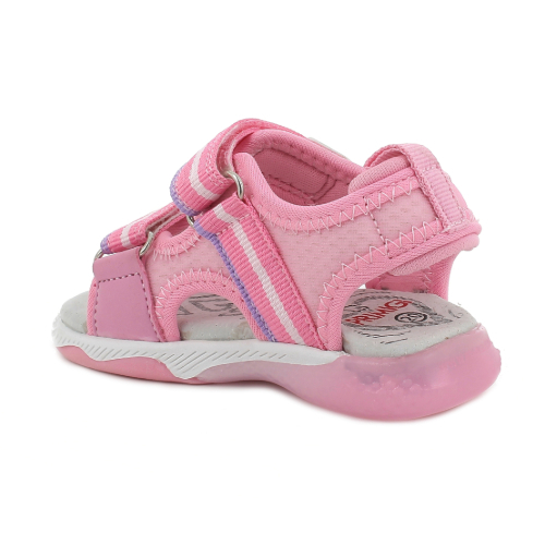 Sandale copii fete cu LED din textil Primigi, Roz – 5954600