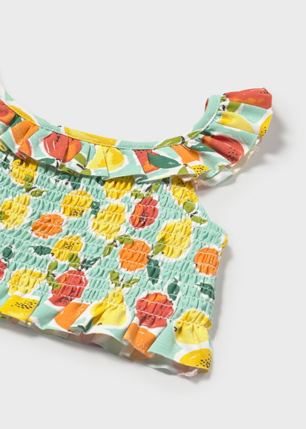 Set de bluza si fusta scurta pentru fete Mayoral, Multicolor – 1930-10