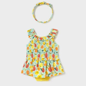 Set de bluza si fusta scurta pentru fete Mayoral, Multicolor – 1930-10