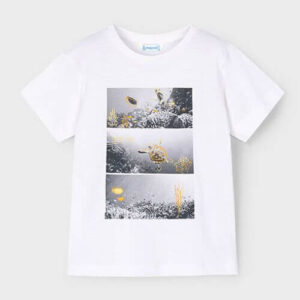 Set de tricou si pantaloni scurti pentru baieti Mayoral, Multicolor – 3610-029