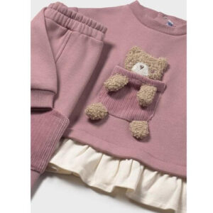 Set din 2 piese Trening pentru fete Mayoral, Orhidee – 2843-051