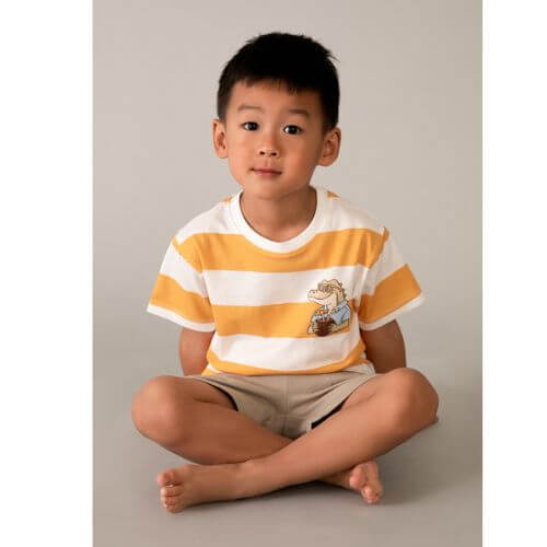 Set din 2 piese pentru baieti Mayoral, Galben – 3602-23