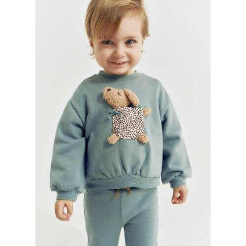 Trening din 2 piese pentru fetite Mayoral, Albastru – 2838-077