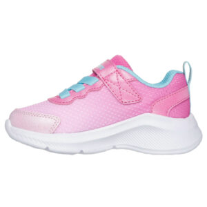 Pantofi copii fete din textil Skechers, Roz – 303579_PKLB