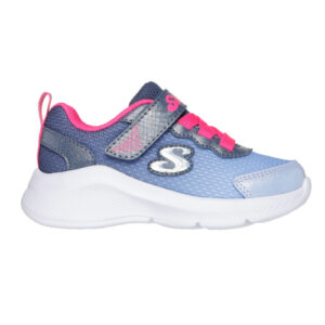 Pantofi copii fete din textil Skechers, Mov – 303579_NVHP