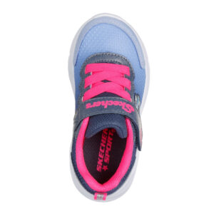 Pantofi copii fete din textil Skechers, Mov – 303579_NVHP