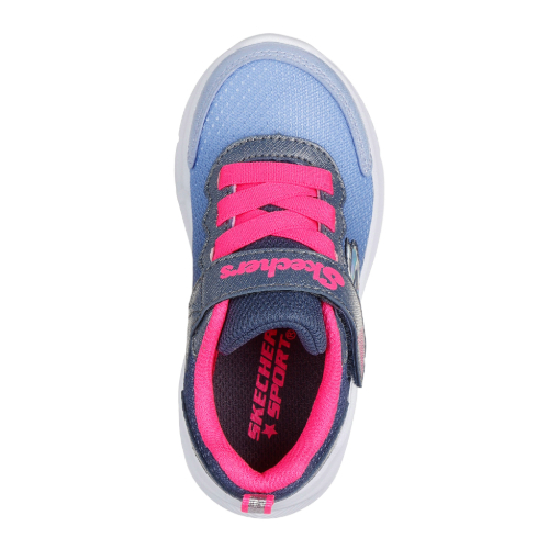 Pantofi copii fete din textil Skechers, Mov – 303579_NVHP