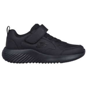 Pantofi copii baieti din textil Skechers, Negru – 405626-BBK
