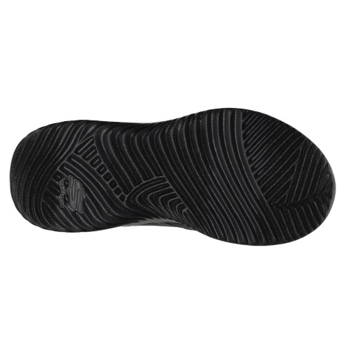 Pantofi copii baieti din textil Skechers, Negru – 405626-BBK