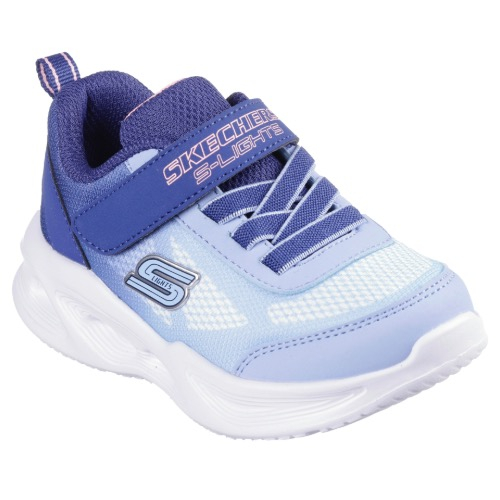Pantofi copii fete cu LED din textil Skechers, Albastru – 303714-NVLBNAVY Pantofi copii fete cu LED din textil Skechers, Albastru – 303714-NVLBNAVY
