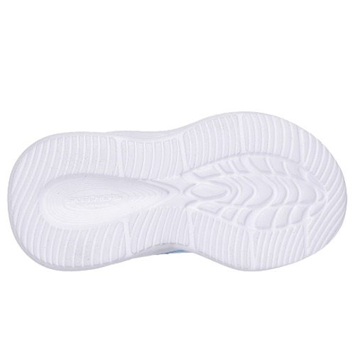 Pantofi copii fete cu LED din textil Skechers, Albastru – 303714-NVLBNAVY