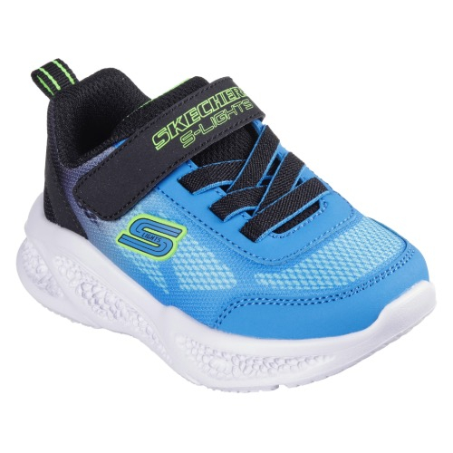 Pantofi copii baieti cu LED din textil Skechers, Albastru – 401495-BKBL Pantofi copii baieti cu LED din textil Skechers, Albastru – 401495-BKBL