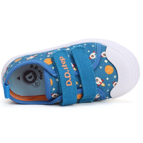 Pantofi copii baieti din canvas DD Step, Albastru C096-42593B