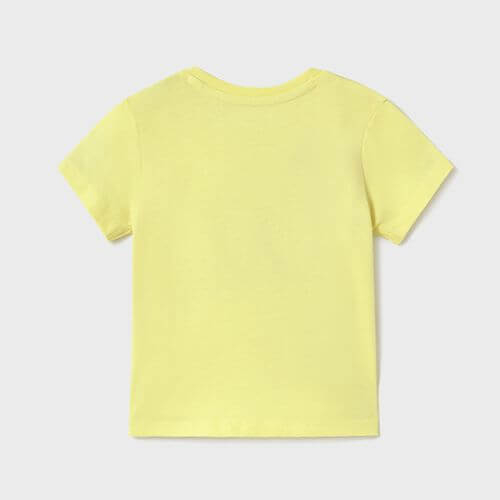 Tricou din bumbac pentru baieti Mayoral, Galben – 1065-053