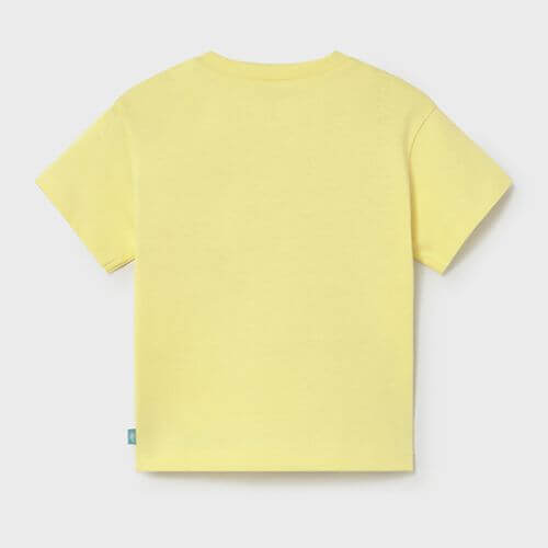 Tricou din bumbac pentru baieti Mayoral, Galben – 1015-22