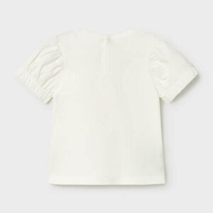 Tricou din bumbac pentru fete Mayoral, Blossom – 1078-18