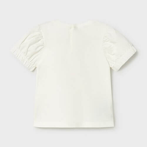 Tricou din bumbac pentru fete Mayoral, Blossom – 1078-18