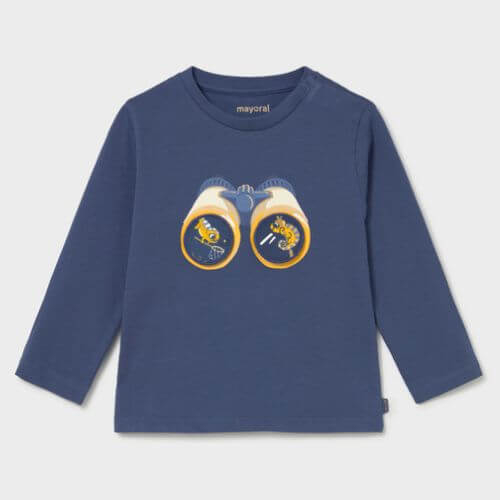 Tricou interactiv pentru baieti Mayoral, Ocean – 1017-31 Tricou interactiv pentru baieti Mayoral, Ocean – 1017-31