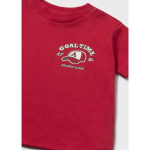 Tricou din bumbac pentru baieti Mayoral, Tomato – 1007-79