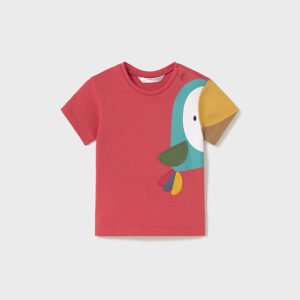 Tricou din bumbac pentru baieti Mayoral, Rosu – 1037-1Q