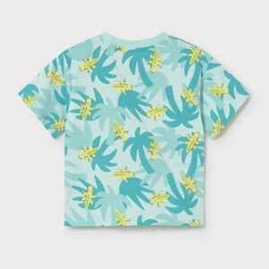 Tricou din bumbac pentru baieti Mayoral, Aquamarine – 1014-92