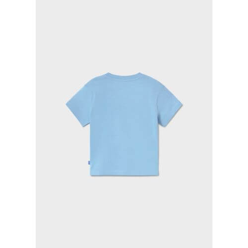 Tricou din bumbac pentru baieti Mayoral, Sky Blue – 1011-89