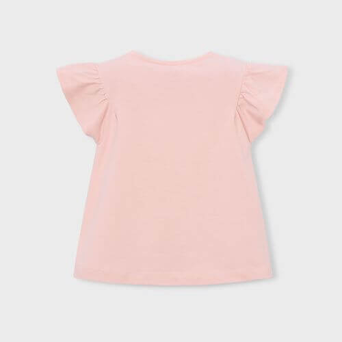 Tricou din bumbac pentru fete Mayoral, Blossom – 3007-83
