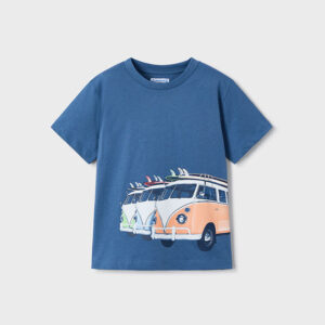 Tricou din bumbac pentru baieti Mayoral, Albastru – 3047-97