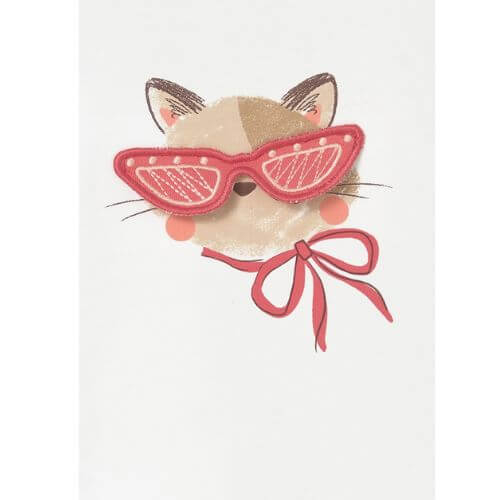Tricou din bumbac pentru fete Mayoral, Blossom – 1080-96
