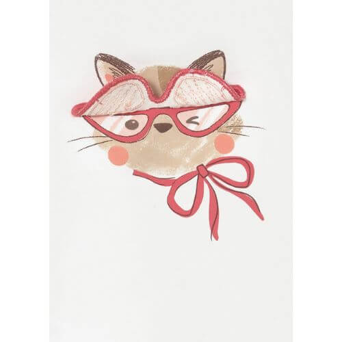 Tricou din bumbac pentru fete Mayoral, Blossom – 1080-96