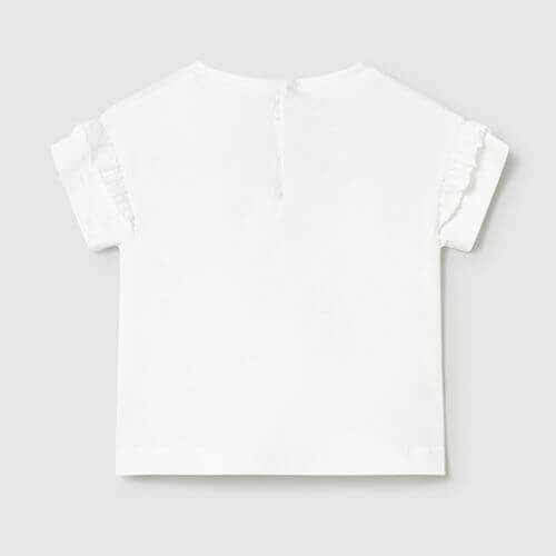 Tricou din bumbac pentru fete Mayoral, Blossom – 1080-96