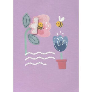 Tricou din bumbac pentru fete Mayoral, Lilac – 1087-26