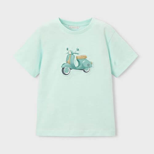 Tricou din bumbac pentru baieti Mayoral, Mint – 3059-25