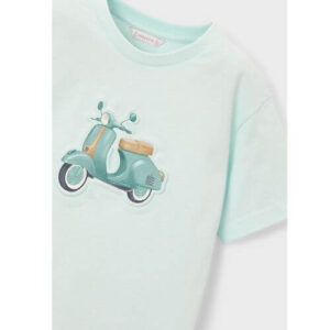 Tricou din bumbac pentru baieti Mayoral, Mint – 3059-25